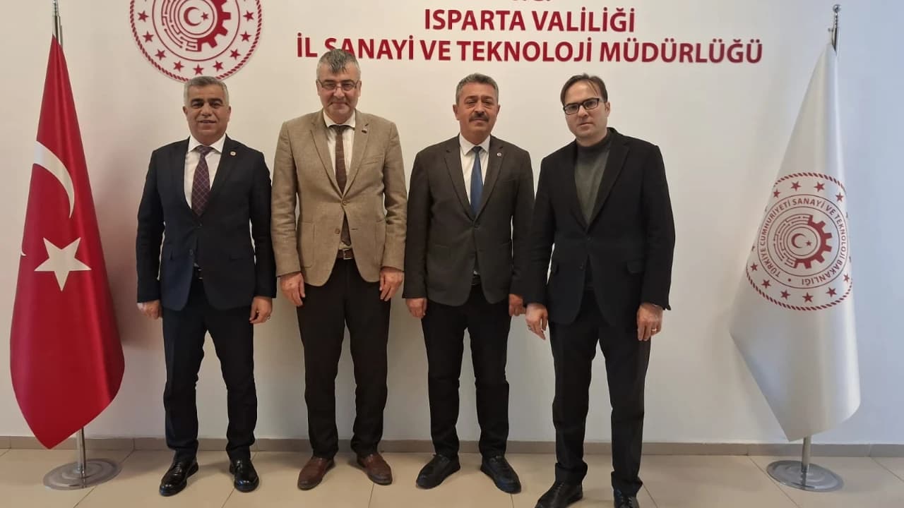 Sanayi ve Teknoloji Müdürü Salih Akbulut'a Ziyaret
