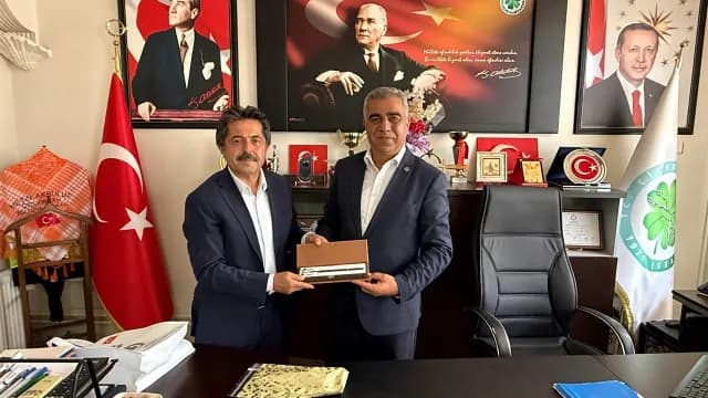 Karaman Mv. Sn. Osman SAĞLAM Beledidyemizi ziyaret etti.