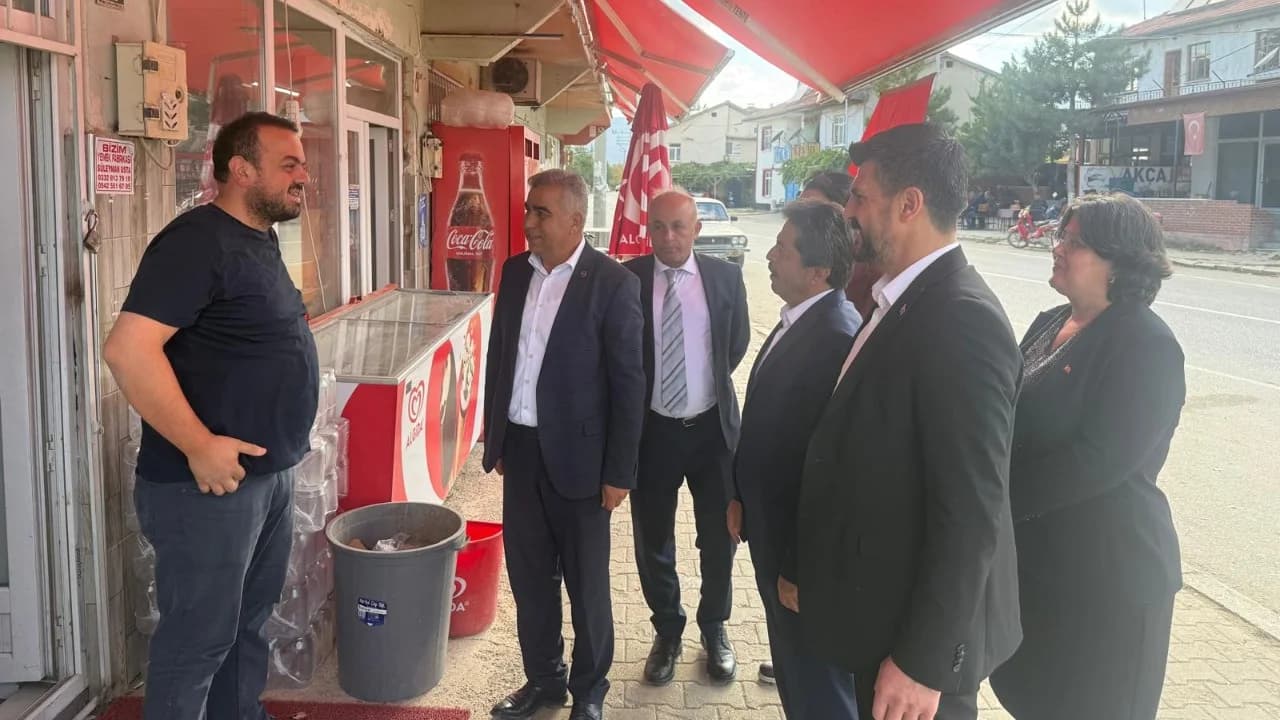 Karaman Mv. Sn. Osman SAĞLAM Beledidyemizi ziyaret etti.