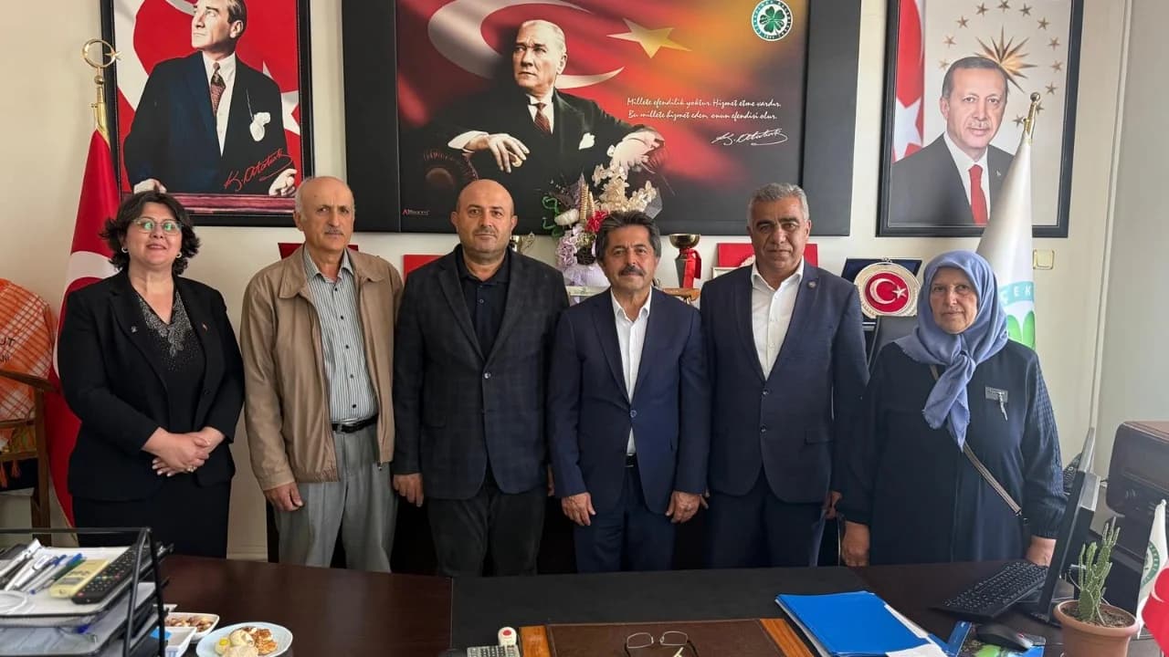 Karaman Mv. Sn. Osman SAĞLAM Beledidyemizi ziyaret etti.