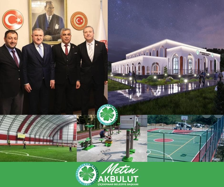 Çiçekpınar’a Dev Yatırım Müjdesi: Gençlik ve Spor Yatırımları İçin Tam Destek!