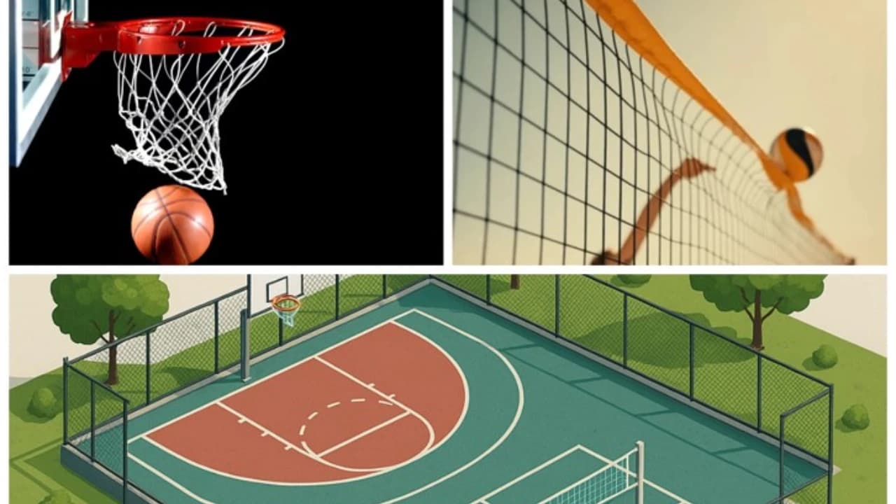 Basketbol ve Voleybol Sahası